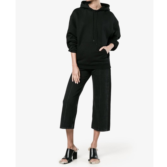 Marques Almeida Black Leather Mules Lined in Fur - Picture 4 of 16